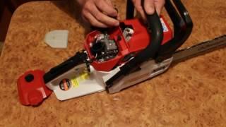 Video overview of the chainsaw "Energomash PT-9937B"