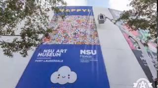 NSU Art Museum Fort Lauderdale Large Format Mesh Banners