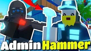 We RAIDED With OVERPOWERED ADMIN HAMMERS! - Modded Unturned #123