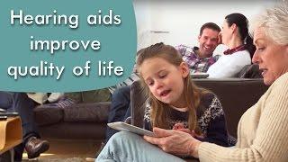Hearing aids improve quality of life