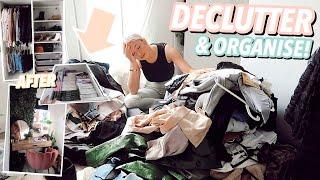 DECLUTTER & ORGANISE MY ROOM WITH ME! As I won't be leaving it for 12 weeks