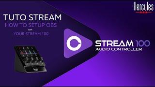 How to setup OBS - Stream 100