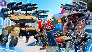  ALL TITANS VS DEVOURER  NEW SPIDER TITAN FACEOFF COMPARISON! || WAR ROBOTS TEST SERVER ||