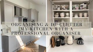 ORGANISE & DE-CLUTTER MY KITCHEN WITH A PROFESSIONAL ORGANISER