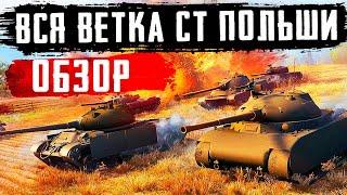 ОБЗОР НОВОЙ ВЕТКИ ПОЛЬСКИХ СТ С НОВОЙ МЕХАНИКОЙ ТУРБО РЕЖИМА! WOT