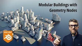 Easy Modular Buildings with Geometry Nodes in Blender