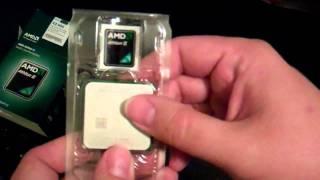 AMD Athlon II X3 455 Rana socket AM3 Unboxing