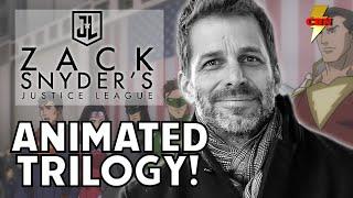 SNYDERVERSE NEWS!   Zack Snyder Talks Animated Completion to His Trilogy! DC Movie News