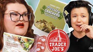 Jen & Kristin Try Every New TRADER JOE'S ITEM For June | Kitchen & Jorn