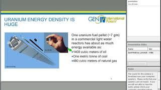 Webinar 001: Atoms for Peace. The Next Generation