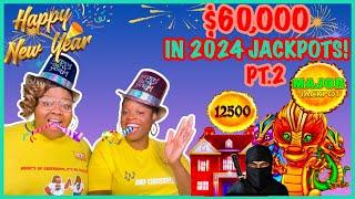 Y'all!  INCREDIBLE! $60K in JACKPOTS! Pt. 2