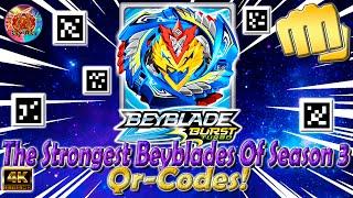 Qr-Codes THE STRONGEST Beyblades 3 Season | Qr-КОДЫ Сильнейших БЕЙБЛЭЙДОВ 3 Сезона - Beyblade Burst