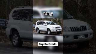 Evolution of Toyota Prodo (1990-2023) || #shorts #shortsvideo #evolution