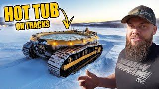 Building a Hot Tub on Snow Tracks Might Be My Best Idea Ever!