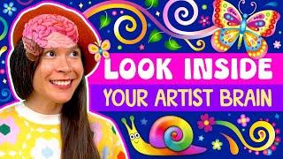 Your artist brain is AWESOME — Here's WHY! ︎