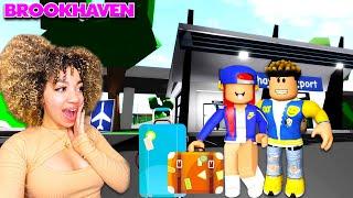 I Went On A Vacation With My BOYFRIEND In BROOKHAVEN! (Roblox Brookhaven RP)