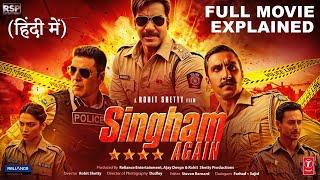 Singham Again | Full Movie Explained |4K HD HINDI FACTS |Ajay Devgn | Akshay Kumar| Deepika |Ranveer