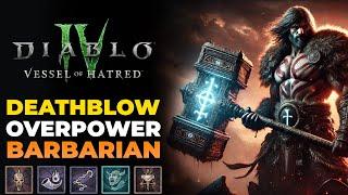 The BEST Deathblow HOTA Barbarian Season 6 | Diablo 4