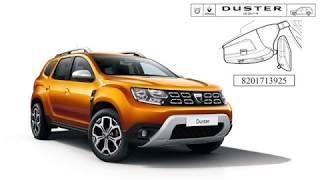 New Dacia Duster 2018 Digital Video Recorder (traffic DVR) installation tutorial