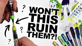 DON'T MAKE ME DO THIS! | Mystery Art Box | Paletteful Packs Unboxing | Karin Brushmarkers