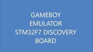 Gameboy emulator STM32F7