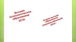 Визитная карточка для конкурса педагог-психолог Подмосковья