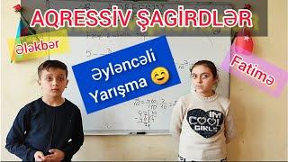 5 sinif riyaziyyat "Aqressiv şagirdlər" intellektual oyun #riyaziyyat