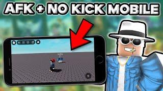 How to Go AFK on Roblox Mobile Without Getting Kicked (IOS & Andriod)