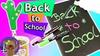 Back to school! Εύκολες ιδέες για να κάνετε πραγματικά ξεχωριστά τα σχολικά σας είδη.