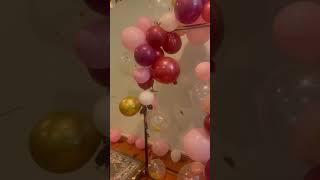 Deepavali Fireworks inside home #musictoears #ballons #diwali