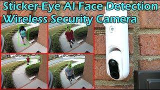 Sticker-Eye AI Face Detection Wireless Security Camera Full Review