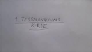 Paavalin 1. Tessalonikalais kirje -Tessalonikalaisille