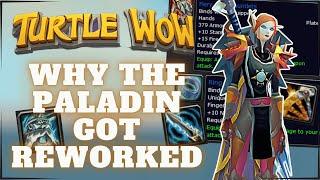 Why Turtle WoW Changed Their Paladin's Kit... AGAIN [Part 1]