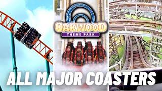 EVERY Coaster at Oakwood Theme Park (POV)
