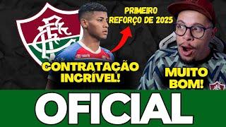 URGENTE O FLUMINENSE ANUNCIA O PRIMEIRO REFORÇO PARA 2025 E O NOME É EXCELENTE