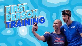 VOLLEYBALL FIRST PERSON TRAINING | DMITRIY VOLKOV | ВОЛЕЙБОЛ ОТ ПЕРВОГО ЛИЦА