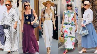 Milan in Bloom : High-End Summer Fashion Trends for a 30°C Italian June 2025️️
