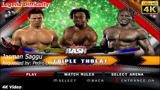 WWE SmackDown vs Raw 2010 - Kofi Kingston vs Miz vs R-Truth - Triple Threat Match - Pedro Oliveira;)