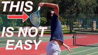 Why the Tennis Serve is so Difficult & How it Can be Simplified