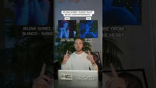 Did You Notice Selena Gomez & Benny Blanco “Sunset Blvd” Video References? #shorts #selenagomez