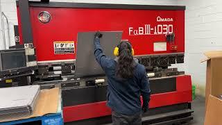 AMADA FBD III-1030NT Upacting Hydraulic Press Brake | For Sale