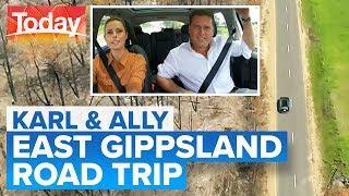 Karl and Ally meet the East Gippsland locals "open for business" | Today Show Australia