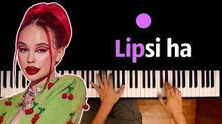 Instasamka - Lipsi ha ● караоке | PIANO_KARAOKE ● ᴴᴰ + НОТЫ & MIDI