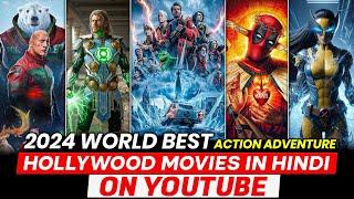 Top 10 New Sci-Fi & Action Hollywood Movies On YouTube In Hindi | 2024 Hollywood Movies in Hindi