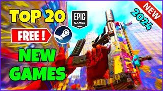 TOP 20 *NEW* Free Games you should play in 2024 (First Half) | Steam/Epic