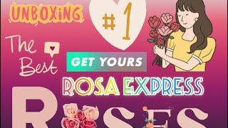 UNBOXING || Beautiful Ecuadorian Roses from ROSAEXPRESS.COM