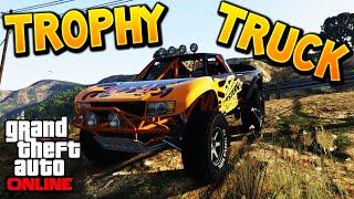 ВЕСЕЛЫЕ ПОКАТУШКИ НА TROPHY TRUCK (GTA 5 ONLINE)