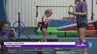 Local kids take part in Olympic style gymnastics