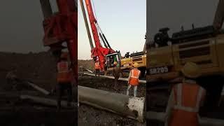 Piling Rig Machine collapsed 2019