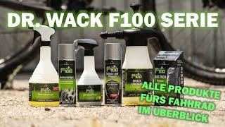 Dr. Wack F100 Serie: alle Produkte im Überblick - Reinigung, Pflege & Versiegelung fürs Fahrrad